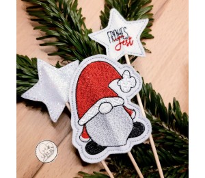 Stickserie ITH - Weihnachtswichtel Stecker